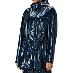 Parka Rains Bold Long Jacket W3 Bleu EU S,EU M,EU L,EU XS Dames Parka Rains Bold Long Jacket W3 Bleu EU S,EU M,EU L,EU XS Dames