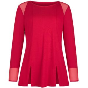 Chemises de nuit Lisca Pyjama pantalon évasé tunique manches longues ROXANNE Rouge EU S,EU M,EU L,EU XL Dames Chemises de nuit Lisca Pyjama pantalon évasé tunique manches longues ROXANNE Rouge EU S,EU M,EU L,EU XL Dames