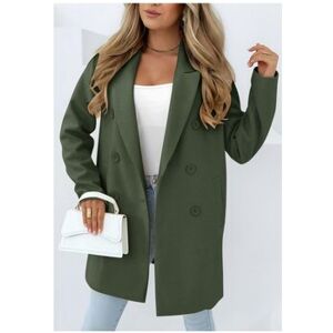 Manteau Kebello Manteau Mi Long F, Kaki Kaki EU S,EU L Dames Manteau Kebello Manteau Mi Long F, Kaki Kaki EU S,EU L Dames