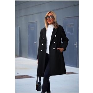 Manteau Kebello Manteau F, Noir Noir EU S,EU M Dames Manteau Kebello Manteau F, Noir Noir EU S,EU M Dames