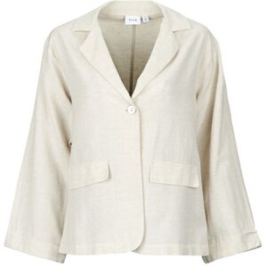 Veste Vila VIPRISILLA 7/8 LOOSE BLAZER Beige FR 34,FR 36,FR 38,FR 40,FR 42 Dames Veste Vila VIPRISILLA 7/8 LOOSE BLAZER Beige FR 34,FR 36,FR 38,FR 40,FR 42 Dames