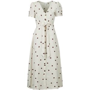 Robe Vero Moda VMJOAN S/S 7/8 SHIRT DRESS Beige EU S,EU XS Dames Robe Vero Moda VMJOAN S/S 7/8 SHIRT DRESS Beige EU S,EU XS Dames