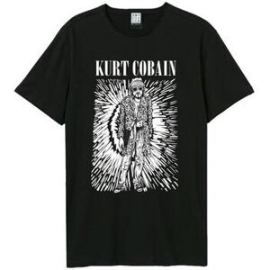 T-shirt Amplified Clothing Etched Out Kurt Noir EU XXL,EU S,EU M,EU L,EU XL,EU XS,EU 3XL Dames T-shirt Amplified Clothing Etched Out Kurt Noir EU XXL,EU S,EU M,EU L,EU XL,EU XS,EU 3XL Dames
