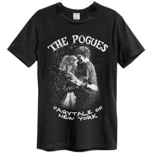 T-shirt Amplified Clothing Fairytale Of New York Noir EU XXL,EU S,EU M,EU L,EU XL,EU XS,EU 3XL Dames T-shirt Amplified Clothing Fairytale Of New York Noir EU XXL,EU S,EU M,EU L,EU XL,EU XS,EU 3XL Dames
