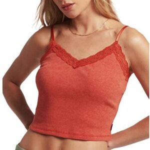 Blouses Superdry Vintage Lace Cami Orange EU S / M,EU M / L Dames Blouses Superdry Vintage Lace Cami Orange EU S / M,EU M / L Dames