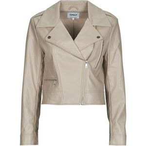 Veste Only ONLCARMEN FAUX LEATHER Beige EU S,EU M,EU XL,EU XS Dames Veste Only ONLCARMEN FAUX LEATHER Beige EU S,EU M,EU XL,EU XS Dames