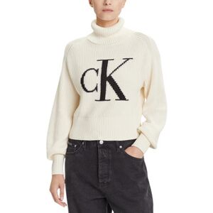 Pull Calvin Klein Jeans BLOWN UP CK LOOSE SWEATER CONTRA LV047D349G EU M,EU XL,EU XS Dames Pull Calvin Klein Jeans BLOWN UP CK LOOSE SWEATER CONTRA LV047D349G EU M,EU XL,EU XS Dames