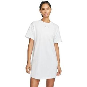 Robe courte Nike Robe Essential oversize en coton Blanc EU S,EU M Dames Robe courte Nike Robe Essential oversize en coton Blanc EU S,EU M Dames