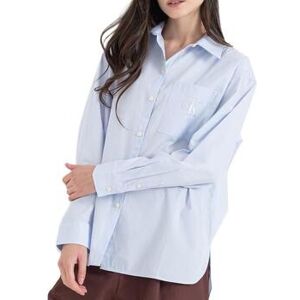 Chemise Calvin Klein Jeans Poplin Relaxed Bleu EU S,EU M Dames Chemise Calvin Klein Jeans Poplin Relaxed Bleu EU S,EU M Dames