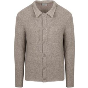 Surchemises Suitable Cardigan Boiled Wool Taupe Marron EU XXL,EU M,EU L,EU XL Heren Surchemises Suitable Cardigan Boiled Wool Taupe Marron EU XXL,EU M,EU L,EU XL Heren