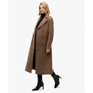 Trench Superdry Manteau en Laine à Double Boutonnage US 8,US 10,US 12 Dames Trench Superdry Manteau en Laine à Double Boutonnage US 8,US 10,US 12 Dames