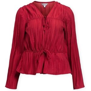 Blouses Object Top Brea Re - Karanda Red Rouge FR 36,FR 40 Dames Blouses Object Top Brea Re - Karanda Red Rouge FR 36,FR 40 Dames