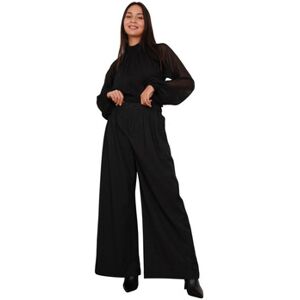 Pantalon La Modeuse Pantalons pour femme - Noir - Noir EU S,EU M Dames Pantalon La Modeuse Pantalons pour femme - Noir - Noir EU S,EU M Dames