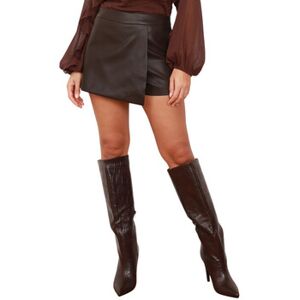 Short La Modeuse Shorts pour femme - Marron - Marron EU S,EU M,EU L Dames Short La Modeuse Shorts pour femme - Marron - Marron EU S,EU M,EU L Dames