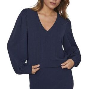 Blouses Vila Gaja Bleu FR 34,FR 36,FR 38 Dames Blouses Vila Gaja Bleu FR 34,FR 36,FR 38 Dames