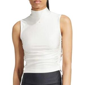 Debardeur adidas Ruched Crop Blanc EU M,EU XL Dames Debardeur adidas Ruched Crop Blanc EU M,EU XL Dames