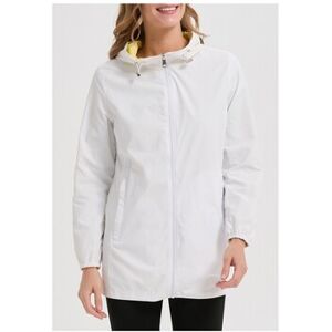 Parka Kebello Parka Mi Longue F, Blanc Blanc EU XXL,EU S,EU M,EU L,EU XL Dames Parka Kebello Parka Mi Longue F, Blanc Blanc EU XXL,EU S,EU M,EU L,EU XL Dames