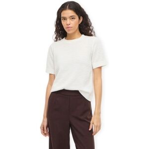 Blouses Vila Noos Top Lollo - White Alyssum Blanc EU S,EU M,EU L,EU XL Dames Blouses Vila Noos Top Lollo - White Alyssum Blanc EU S,EU M,EU L,EU XL Dames