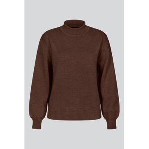 Sweatshirts Enorsia Pull femme brun foncé à col rond Marron EU S,EU M,EU L,EU XL Dames Sweatshirts Enorsia Pull femme brun foncé à col rond Marron EU S,EU M,EU L,EU XL Dames