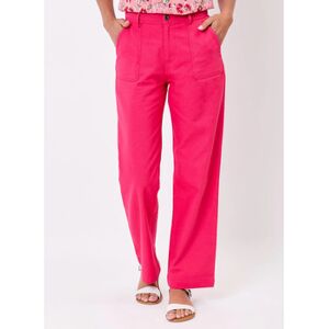 Pantalons large La Fiancee Du Mekong Pantalon droit coton bio épais LINE Rose FR 36,FR 38,FR 40,FR 42,FR 44,FR 46 Dames Pantalons large La Fiancee Du Mekong Pantalon droit coton bio épais LINE Rose FR 36,FR 38,FR 40,FR 42,FR 44,FR 46 Dames