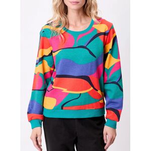 Sweatshirts La Fiancee Du Mekong Sweat imprimé à col rond en coton bio GUSTAVO Multicolore FR 36 / 38,FR 40 / 42,FR 44 / 46,FR 48 / 50 Dames Sweatshirts La Fiancee Du Mekong Sweat imprimé à col rond en coton bio GUSTAVO Multicolore FR 36 / 38,FR 40 / 42,FR 44 / 46,FR 48 / 50 Dames