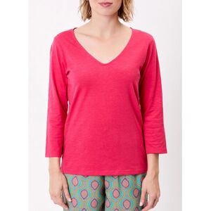 Ensembles de pyjama La Fiancee Du Mekong T-shirt uni manches 3/4 coton bio GIANA Rose FR 40,FR 42,FR 44,FR 46,FR 48,FR 50 Dames Ensembles de pyjama La Fiancee Du Mekong T-shirt uni manches 3/4 coton bio GIANA Rose FR 40,FR 42,FR 44,FR 46,FR 48,FR 50 Dames