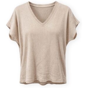 Blouses Only Top Kaylie - Laurel Wreath Beige EU M,EU L,EU XL,EU XS Dames Blouses Only Top Kaylie - Laurel Wreath Beige EU M,EU L,EU XL,EU XS Dames