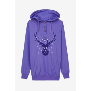 Sweatshirts à capuche Enorsia Sweat à capuche festif avec renne pour femmes - rose Violet FR 36,FR 38,FR 40,FR 42,FR 44,FR 46 Dames Sweatshirts à capuche Enorsia Sweat à capuche festif avec renne pour femmes - rose Violet FR 36,FR 38,FR 40,FR 42,FR 44,FR 46 Dames