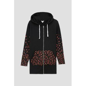 Sweatshirts à capuche Enorsia Longline Sweat à capuche zip Noir FR 36,FR 38,FR 40,FR 42,FR 44 Dames Sweatshirts à capuche Enorsia Longline Sweat à capuche zip Noir FR 36,FR 38,FR 40,FR 42,FR 44 Dames