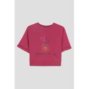 Sweatshirts Enorsia Sweat à motif floral coupe courte Rouge FR 36,FR 38,FR 40,FR 42,FR 44,FR 46 Dames Sweatshirts Enorsia Sweat à motif floral coupe courte Rouge FR 36,FR 38,FR 40,FR 42,FR 44,FR 46 Dames