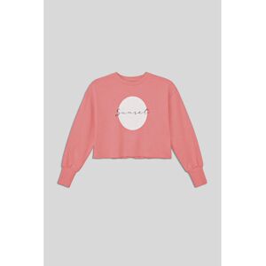 Sweatshirts Enorsia Sweat à Impression sur la Poitrine à Bord Brut Rose FR 36,FR 38,FR 40,FR 42,FR 44,FR 46 Dames Sweatshirts Enorsia Sweat à Impression sur la Poitrine à Bord Brut Rose FR 36,FR 38,FR 40,FR 42,FR 44,FR 46 Dames