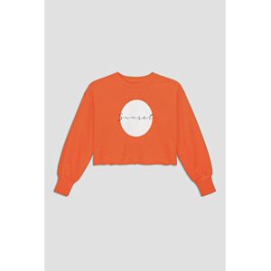 Sweatshirts Enorsia Sweat à Impression sur la Poitrine à Bord Brut Orange FR 36,FR 38,FR 40,FR 42,FR 44,FR 46 Dames Sweatshirts Enorsia Sweat à Impression sur la Poitrine à Bord Brut Orange FR 36,FR 38,FR 40,FR 42,FR 44,FR 46 Dames