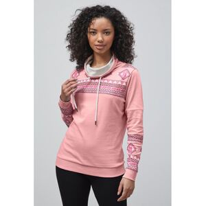 Sweatshirts Enorsia Imprimé géométrique Sweat à col haut Rose FR 36,FR 38,FR 40,FR 42,FR 44,FR 46 Dames Sweatshirts Enorsia Imprimé géométrique Sweat à col haut Rose FR 36,FR 38,FR 40,FR 42,FR 44,FR 46 Dames