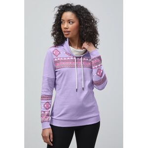 Sweatshirts Enorsia Imprimé géométrique Sweat à col haut Violet FR 36,FR 38,FR 40,FR 42,FR 44,FR 46 Dames Sweatshirts Enorsia Imprimé géométrique Sweat à col haut Violet FR 36,FR 38,FR 40,FR 42,FR 44,FR 46 Dames