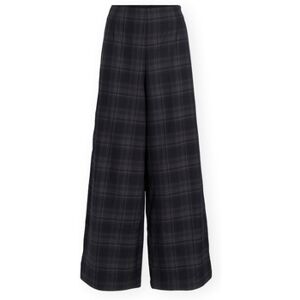 Pantalons large Vila Sina Wide Trousers - Navy Blazer/Checks Bleu FR 36,FR 38,FR 40,FR 42,FR 44 Dames Pantalons large Vila Sina Wide Trousers - Navy Blazer/Checks Bleu FR 36,FR 38,FR 40,FR 42,FR 44 Dames