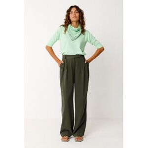 Pantalons large Skfk STR00601 Vert FR 34,FR 36,FR 38,FR 40,FR 42,FR 44,FR 46 Dames Pantalons large Skfk STR00601 Vert FR 34,FR 36,FR 38,FR 40,FR 42,FR 44,FR 46 Dames
