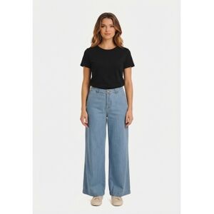Pantalons large Only 15370962 Bleu EU S,EU M Dames Pantalons large Only 15370962 Bleu EU S,EU M Dames
