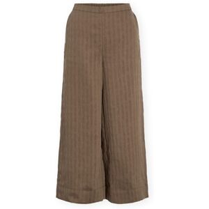 Pantalons large Vila Avelina Wide Trousers - Cub Marron FR 36,FR 40,FR 42 Dames Pantalons large Vila Avelina Wide Trousers - Cub Marron FR 36,FR 40,FR 42 Dames