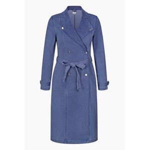Trench Enorsia Manteau trench ceinturé en jean Bleu FR 36,FR 38,FR 40,FR 42,FR 44,FR 46 Dames Trench Enorsia Manteau trench ceinturé en jean Bleu FR 36,FR 38,FR 40,FR 42,FR 44,FR 46 Dames