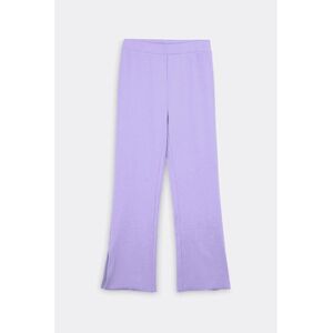 Pantalons large Enorsia Pantalons en jersey texturé à côtes et fente latérale Violet FR 36,FR 38,FR 40,FR 42,FR 44,FR 46 Dames Pantalons large Enorsia Pantalons en jersey texturé à côtes et fente latérale Violet FR 36,FR 38,FR 40,FR 42,FR 44,FR 46 Dames