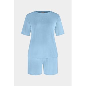 Ensembles de pyjama Enorsia T-shirt côtelé et ensemble de shorts Bleu FR 42,FR 44 Dames Ensembles de pyjama Enorsia T-shirt côtelé et ensemble de shorts Bleu FR 42,FR 44 Dames