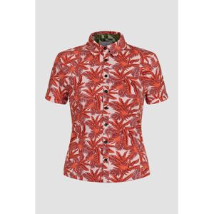 Chemise Enorsia Chemises mi-crop à motif de feuilles Rose FR 36,FR 38,FR 40,FR 42,FR 44,FR 46 Dames Chemise Enorsia Chemises mi-crop à motif de feuilles Rose FR 36,FR 38,FR 40,FR 42,FR 44,FR 46 Dames