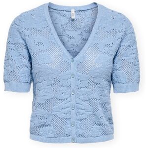 Blouses Only Chloe Life Cardigan - Soft Chambray Bleu EU S,EU M,EU L Dames Blouses Only Chloe Life Cardigan - Soft Chambray Bleu EU S,EU M,EU L Dames