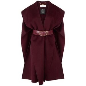 Ponchos / Capes de pluie Elisabetta Franchi cp67d57e2-ea4 Bordeaux IT 42,IT 44 Dames Ponchos / Capes de pluie Elisabetta Franchi cp67d57e2-ea4 Bordeaux IT 42,IT 44 Dames