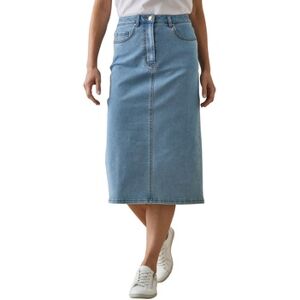 Jupes Daxon by - Jupe en jean FR 40,FR 42,FR 44,FR 46,FR 48,FR 50,FR 52,FR 54 Dames Jupes Daxon by - Jupe en jean FR 40,FR 42,FR 44,FR 46,FR 48,FR 50,FR 52,FR 54 Dames