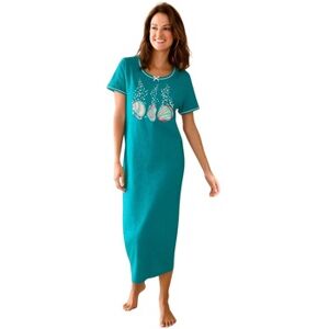 Chemises de nuit Daxon by - Lot 2 chemises de nuit manches courtes Blanc FR 40,FR 44,FR 48,FR 52,FR 56,FR 60 Dames Chemises de nuit Daxon by - Lot 2 chemises de nuit manches courtes Blanc FR 40,FR 44,FR 48,FR 52,FR 56,FR 60 Dames