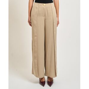 Pantalons large EAX Pantalon femme à jambe large Beige IT 38,IT 42,IT 44,IT 46,IT 48 Dames Pantalons large EAX Pantalon femme à jambe large Beige IT 38,IT 42,IT 44,IT 46,IT 48 Dames