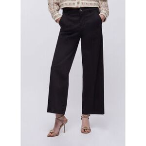 Pantalons droit Liu Jo Pantalon évasé à taille haute Noir US 28,US 29,US 30,US 27,US 26,US 24,US 25,US 31 Dames Pantalons droit Liu Jo Pantalon évasé à taille haute Noir US 28,US 29,US 30,US 27,US 26,US 24,US 25,US 31 Dames