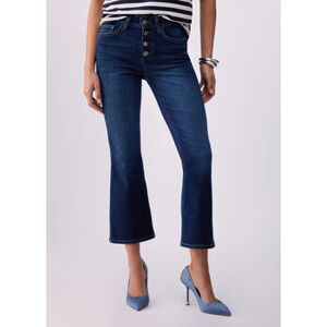 Jeans Liu Jo Jean bootcut taille haute Bleu US 28,US 29,US 30,US 27,US 26,US 24,US 25,US 31,US 32,US 33 Dames Jeans Liu Jo Jean bootcut taille haute Bleu US 28,US 29,US 30,US 27,US 26,US 24,US 25,US 31,US 32,US 33 Dames
