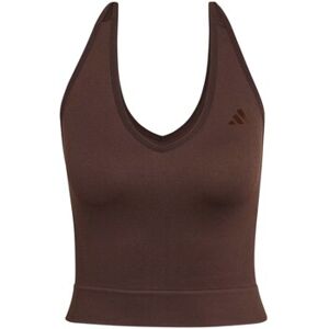 Blouses adidas JZ0123 Marron IT M,IT L Dames Blouses adidas JZ0123 Marron IT M,IT L Dames